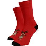Dámské Ponožky v červené barvě v moderním stylu ve velikosti 38 ve slevě 