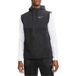 Pánské Vesty Nike Therma v černé barvě s kapucí na zimu 