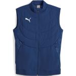 Pánské Sportovní vesty Puma Winterized v modré barvě z polyesteru ve velikosti S ve slevě 