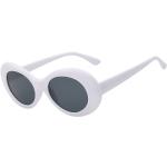 Pánské Retro sluneční brýle VeyRey v bílé barvě v retro stylu z polyvinylchloridu ve velikosti Onesize ve slevě 