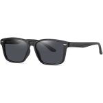 Pánské Hranaté sluneční brýle VeyRey v černé barvě v nerd stylu z plastu ve velikosti Onesize ve slevě 