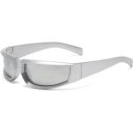 Pánské Sportovní sluneční brýle VeyRey v bílé barvě ve stylu steampunk z plastu ve velikosti Onesize ve slevě 