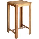vidaXL Barový stůl z masivního akáciového dřeva 60 x 60 x 105 cm