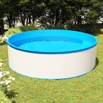 Nadzemní bazény VidaXL v bílé barvě 