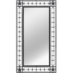 vidaXL Nástěnné zrcadlo obdélníkové 60 x 110 cm černé