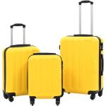Sady kufrů VidaXL v žluté barvě 3 ks v balení 