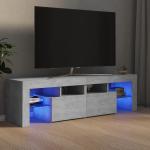 TV skříňky VidaXL v šedé barvě v moderním stylu ze dřeva 