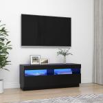 TV skříňky VidaXL v černé barvě v moderním stylu 
