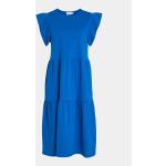Dámské Letní šaty Vila v modré barvě ze syntetiky ve velikosti S 