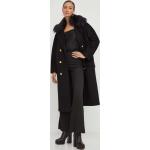 Dámské Klasické kabáty Elisabetta Franchi v černé barvě z polyesteru ve velikosti 10 XL ve slevě 
