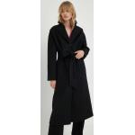 Dámské Klasické kabáty LIVIANA CONTI v černé barvě z polyesteru ve velikosti 10 XL 