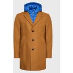 Pánské Zimní kabáty MANUEL RITZPIPO v hnědé barvě z vlny ve velikosti L ve slevě 