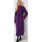 Dámské Klasické kabáty MAX & CO. ve fialové barvě z polyesteru ve velikosti 10 XL 