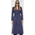 Dámské Klasické kabáty MAX & CO. v námořnicky modré barvě z polyesteru ve velikosti 10 XL 