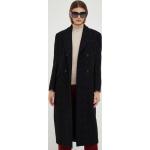 Dámské Klasické kabáty PINKO v černé barvě z vlny ve velikosti 10 XL 