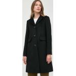 Dámské Klasické kabáty MAX MARA v černé barvě z vlny ve velikosti 9 XL - Black Friday slevy 