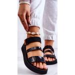 Dámské Sandály bez podpatku Zaxy z gumy ve velikosti 36 ve slevě na léto 