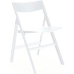 Designové židle Vondom v bílé barvě v elegantním stylu z plastu skládací 