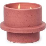 Svíčky v pudrové barvě v elegantním stylu z keramiky 