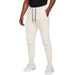 Pánské Běžecké kalhoty Nike v hnědé barvě z fleecu ve velikosti XXL plus size 