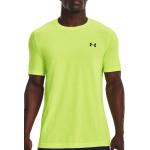 Pánská  Sportovní trička Under Armour v žluté barvě ze síťoviny ve velikosti M  strečová  