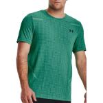 Pánská  Sportovní trička Under Armour v zelené barvě ze síťoviny ve velikosti L  strečová  