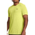 Pánská  Sportovní trička Under Armour v žluté barvě ze síťoviny ve velikosti XXL  strečová  plus size 