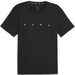 Pánská  Sportovní trička Puma v černé barvě ve velikosti M ve slevě 