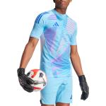 Pánské Fotbalové dresy adidas v modré barvě ve velikosti S s krátkým rukávem 