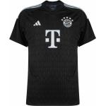 Nová kolekce: Pánské Fotbalové dresy adidas v černé barvě ve velikosti S s krátkým rukávem s motivem FC Bayern München ve slevě 