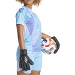 Dámské Fotbalové dresy adidas v modré barvě ve velikosti XS s krátkým rukávem 