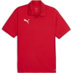 Pánská  Trička s krátkým rukávem Puma v červené barvě ve velikosti 3 XL s krátkým rukávem plus size 