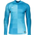 Pánské Fotbalové dresy Nike v modré barvě ve velikosti M s dlouhým rukávem ve slevě 
