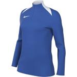 Dámská  Trička s dlouhým rukávem Nike v modré barvě ve velikosti XXL s dlouhým rukávem plus size 