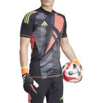 Pánské Fotbalové dresy adidas v černé barvě ve velikosti M s krátkým rukávem 