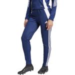Dámské Fitness kalhoty adidas v modré barvě ve velikosti XXL plus size 