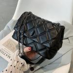 Dámské Luxusní kabelky v černé barvě v moderním stylu z polyuretanu 