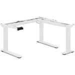 Rohové stoly v bílé barvě 