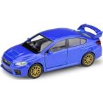 Welly Subaru Impreza WRX STi Modré 1:34-39