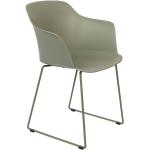 Designové židle white label living v bílé barvě v moderním stylu z plastu 