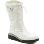 Dětské Zimní kotníkové boty Wojtylko v bílé barvě z kožešiny ve velikosti 41 na zimu 