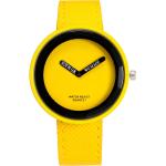 Dámské Náramkové hodinky Nepromokavé v žluté barvě 
