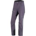 Dámské Outdoorové kalhoty HUSKY Nepromokavé ve fialové barvě ze softshellu 