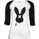 Woox Dámské tričko WooXUP Rabbit Ladies' baseball bílo-černá 42