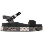 Dámské Vycházkové sandály WRANGLER v černé barvě ve velikosti 38 ve slevě na léto 