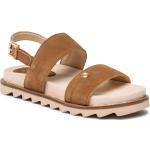 Dámské Vycházkové sandály WRANGLER v hnědé barvě ve velikosti 38 ve slevě na léto 