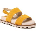 Dámské Vycházkové sandály WRANGLER v žluté barvě ve velikosti 38 ve slevě na léto 
