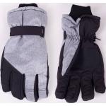 Pánské Lyžařské rukavice v šedé barvě ve velikosti 3 XL ve slevě na zimu 