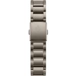 Pánské Řemínky na hodinky v šedé barvě v minimalistickém stylu z nerezové oceli ocelové 