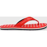 Dámské Sandály Tommy Hilfiger Essentials v červené barvě z látky ve velikosti 37 na léto 